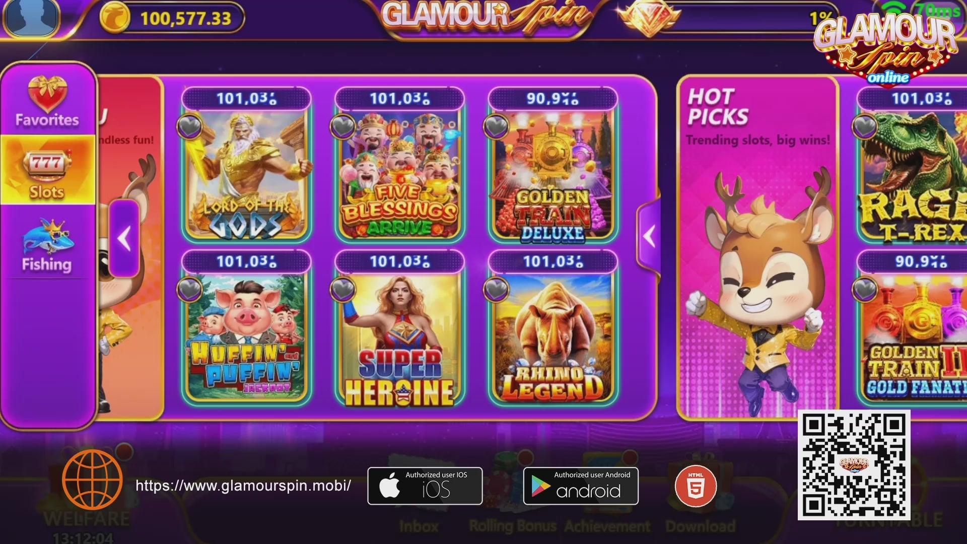 Glamour Spin Island